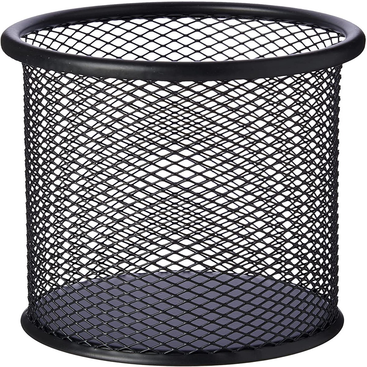Black Wire Mesh Pen Pot 9 x 10cm