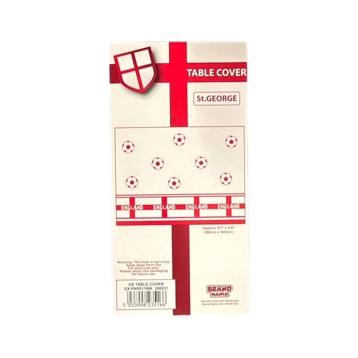 St George Party World Cup Tableware Decoration