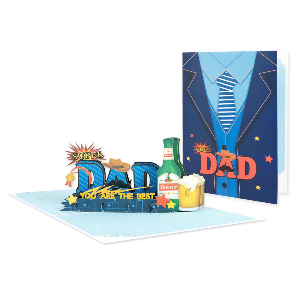 Star of the Day 3D Pop Up Fathers Day Card