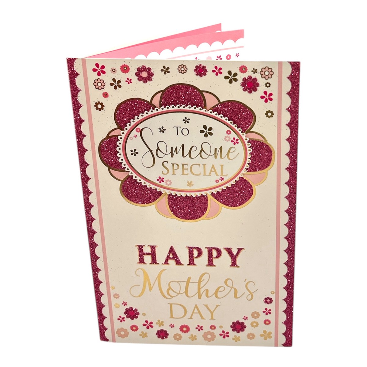To Someone Special Flower Head Design Mother's Day Card