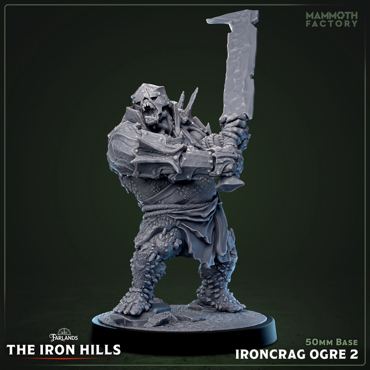 Ironcrag Ogre: Sculpt 2