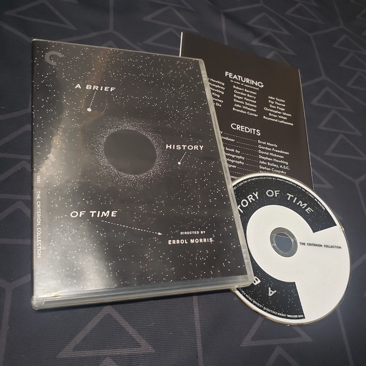 A Brief History of Time (DVD, Criterion Collection)