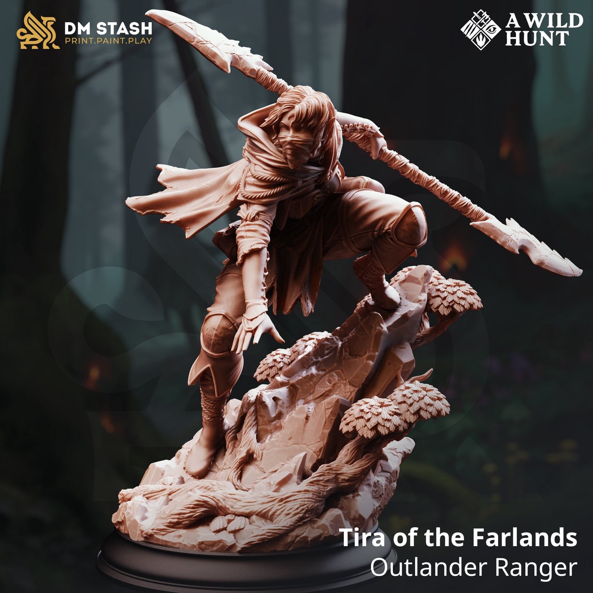 Tira of the Farlands, Outlander Ranger (Female Elf Ranger)