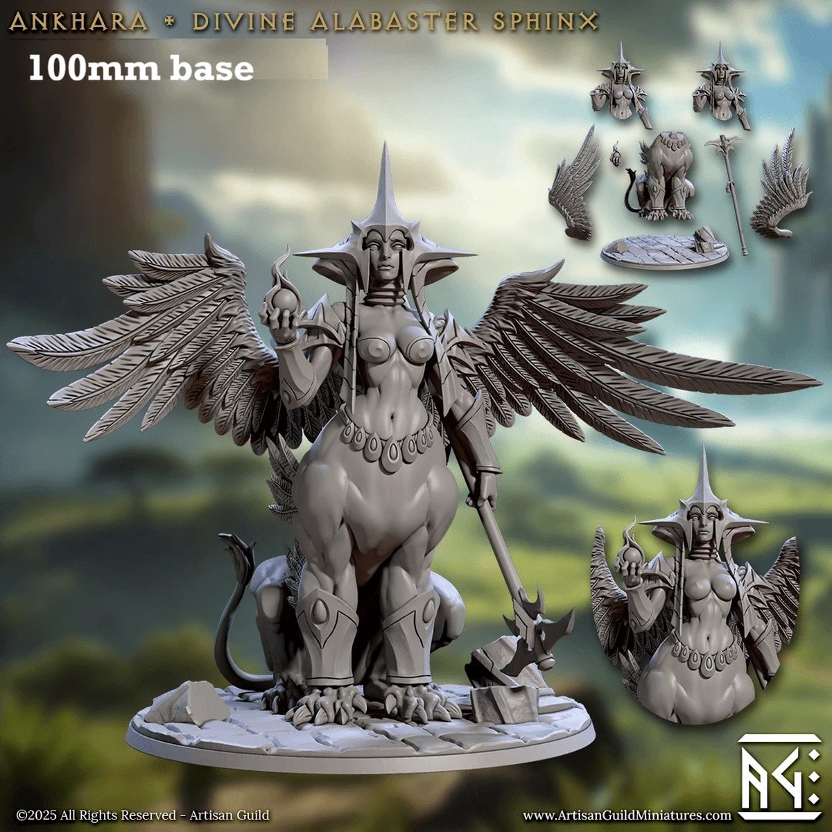 Ankhara, Divine Alabaster Sphinx (Epic Boss)