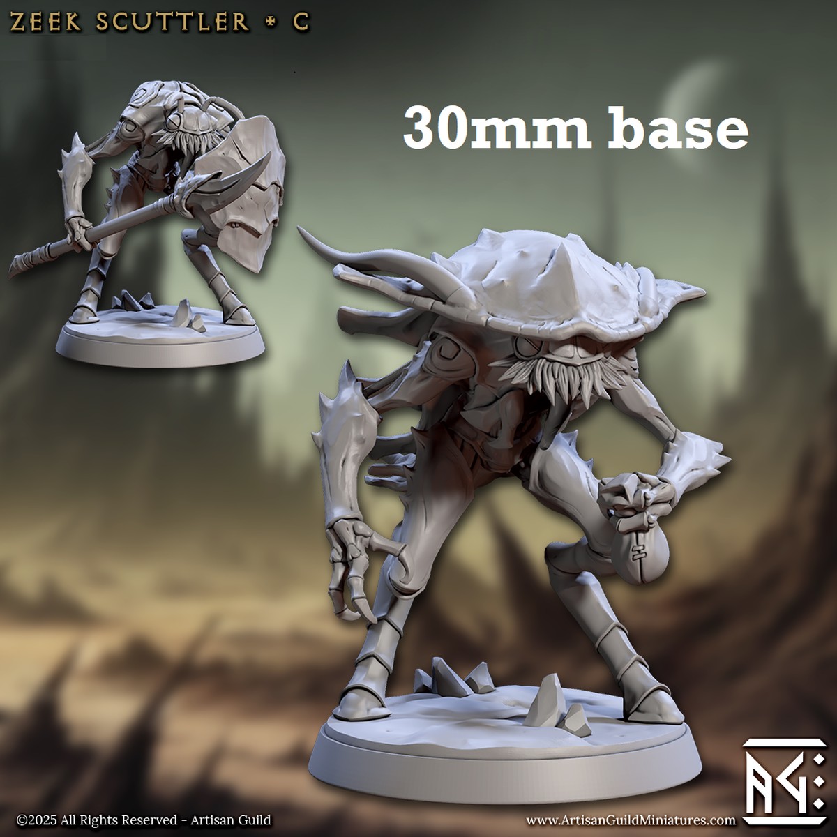 Zeek Scuttler: Sculpt C (Thri-kreen Warrior)