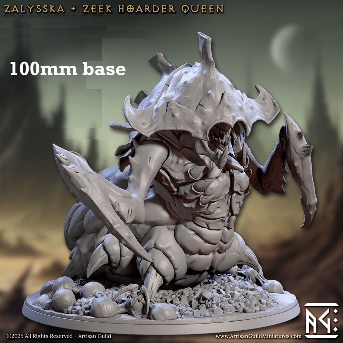 Zalysska, Zeek Hoarder Queen (Trilobite Beast Epic Boss)