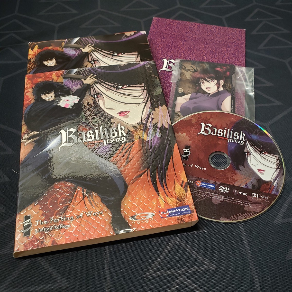 Basilisk: Vol. 3 - The Parting of Ways (DVD, Limited Edition)