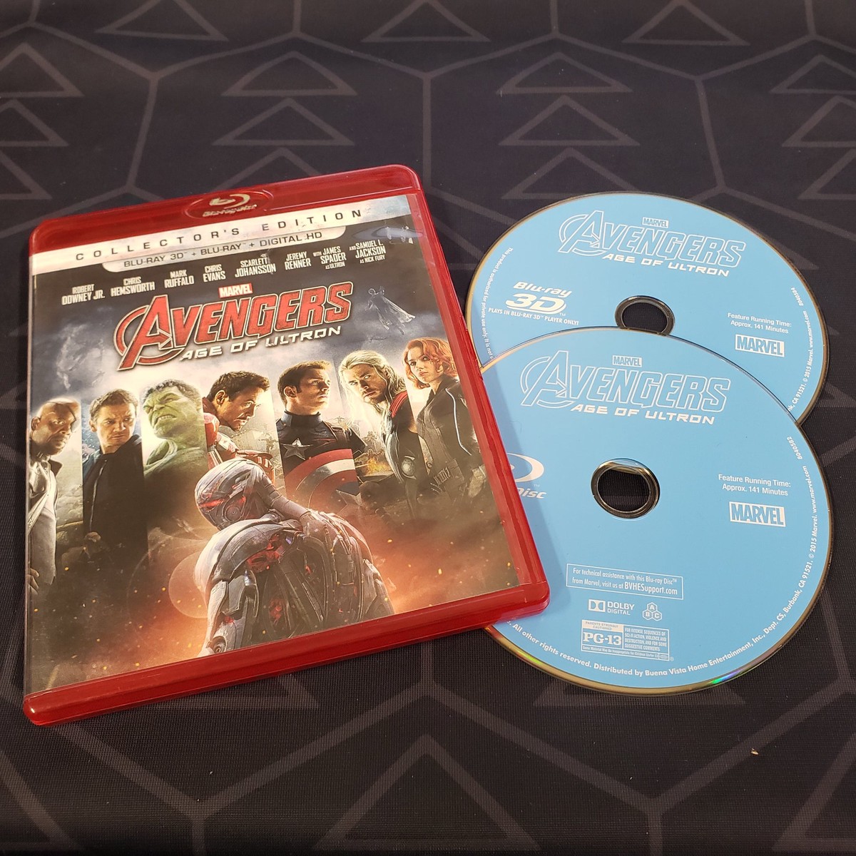 Avengers: Age of Ultron (3D + 2D Blu-Ray, Collector's Edition)