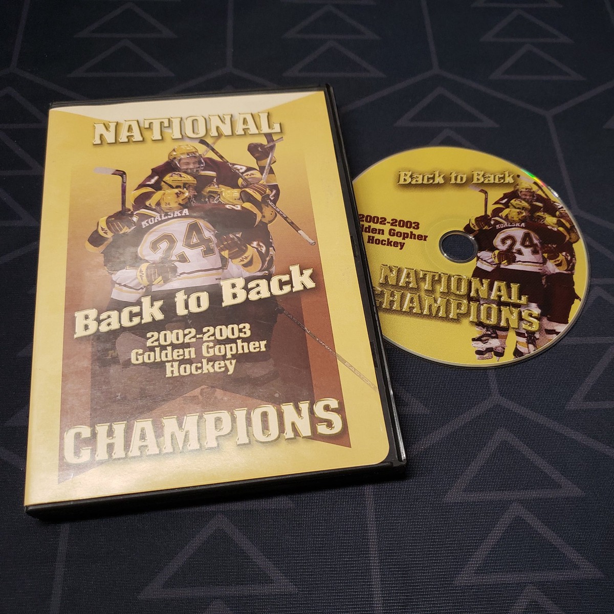 Back To Back National Champions: 2002-2003 Golden Gopher Hockey (DVD)