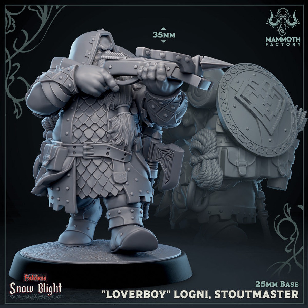 "Loverboy" Logni, Stoutmaster (Male Dwarf Fighter)