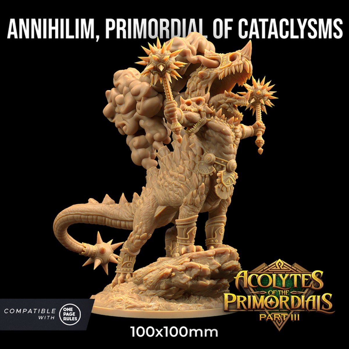 Annihilim, Primordial of Cataclysms (Epic Dinosaur God)