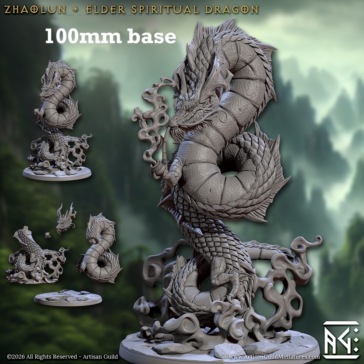 Zhaolun, Elder Spiritual Dragon (Eastern Dragon Epic Boss)