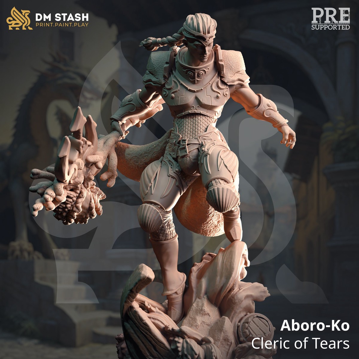 Aboro-Ko, Cleric of Tears (Male Human Pirate Cleric)