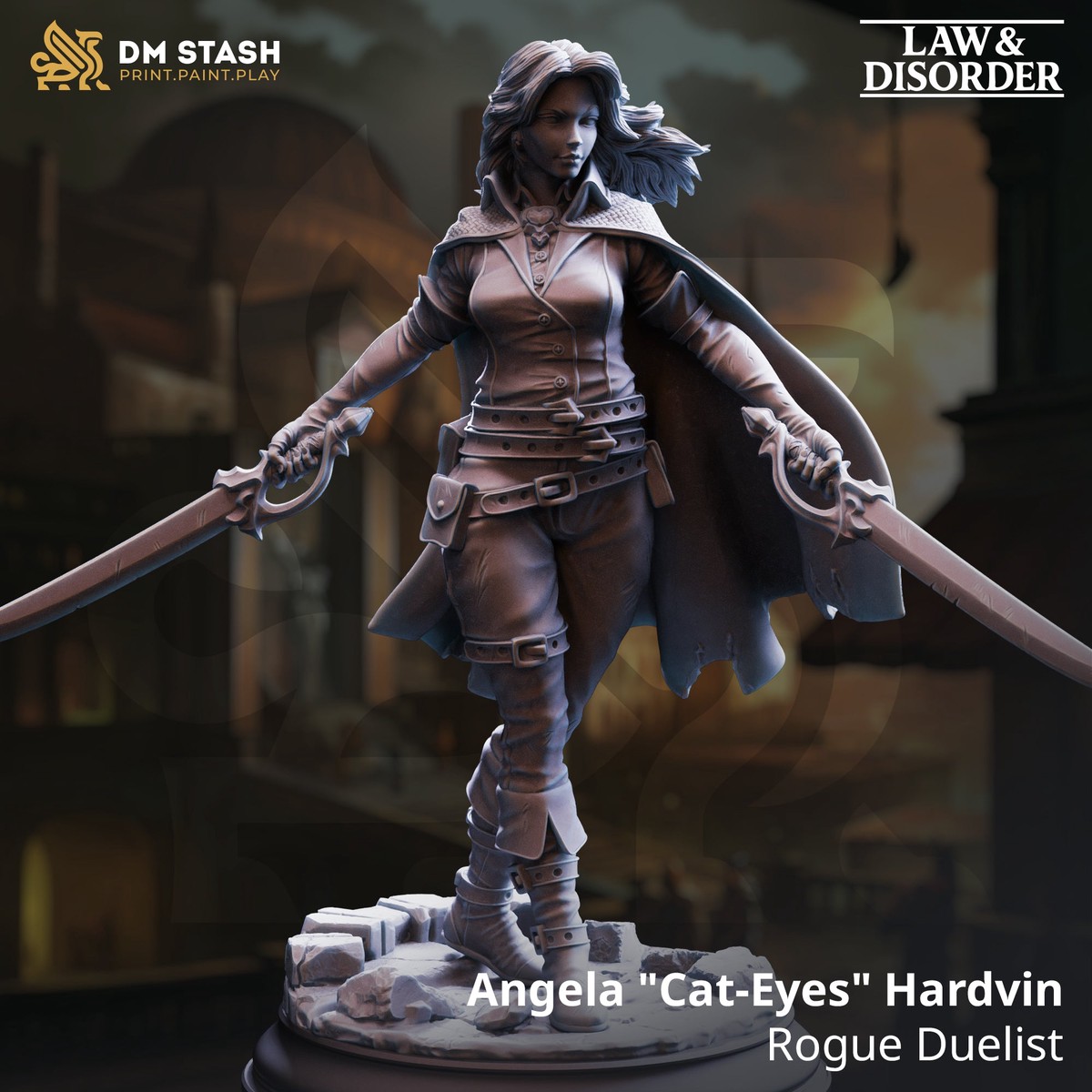 Angela "Cat-Eyes" Hardvin (Female Human Rogue Duelist)