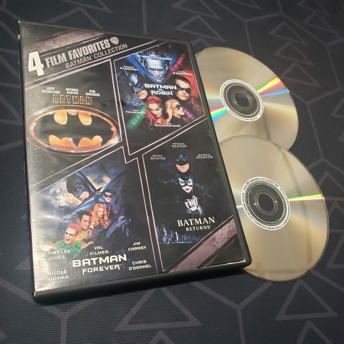 Batman: 4 Film Favorites Set (DVD)