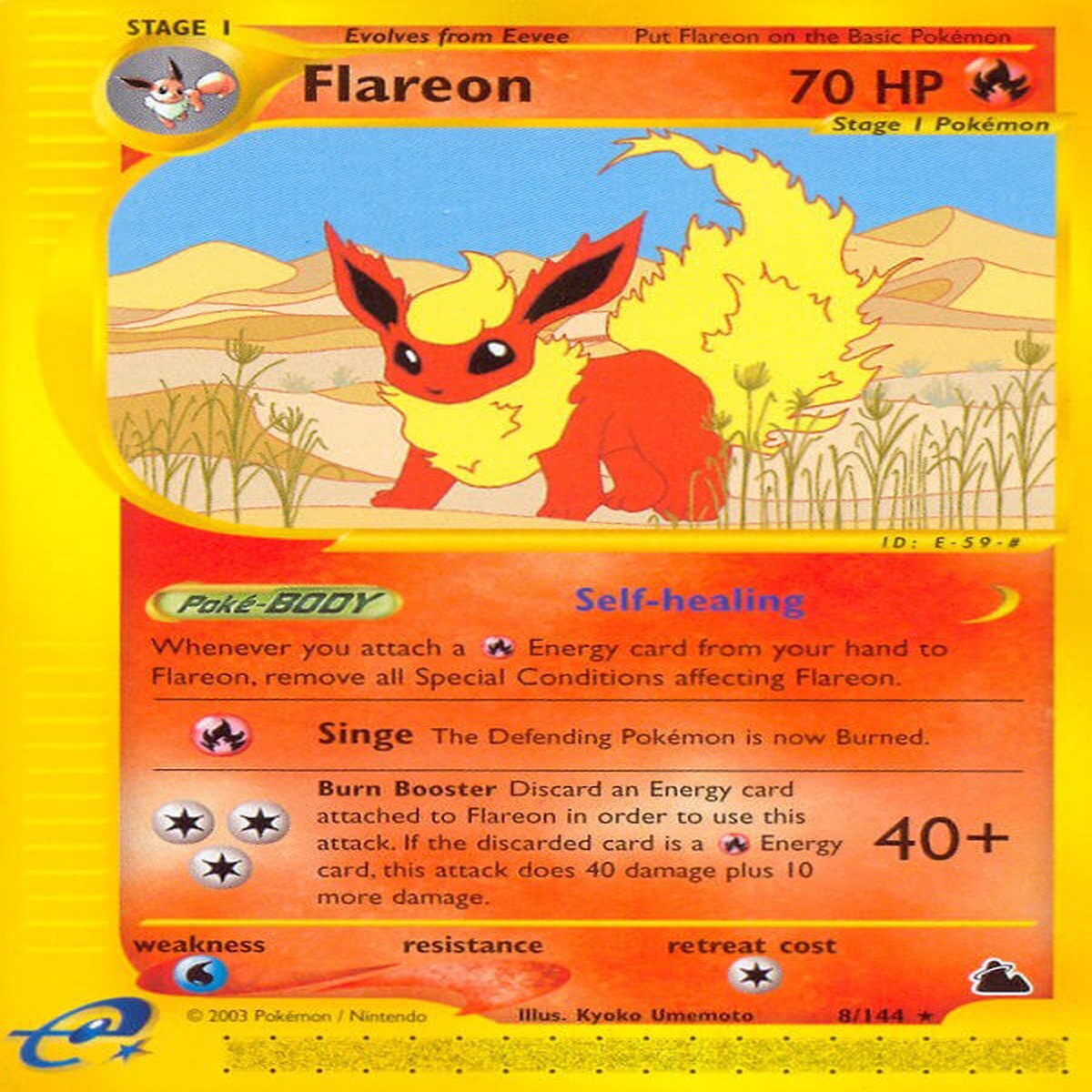Flareon (8) [SK - 008/144]