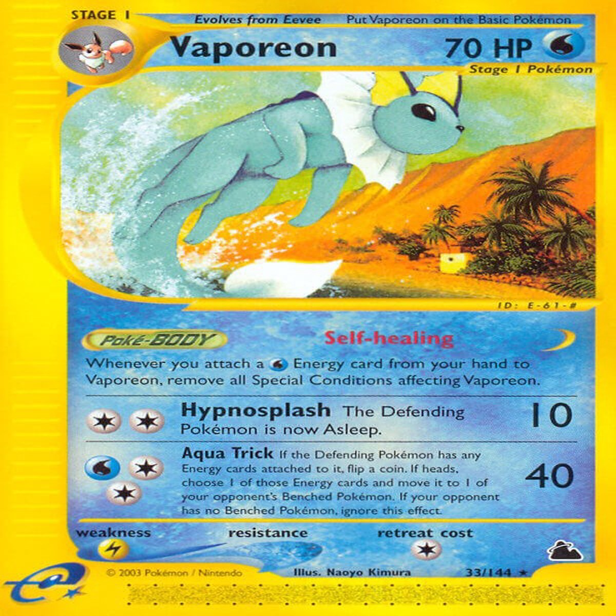 Vaporeon [SK - 033/144]