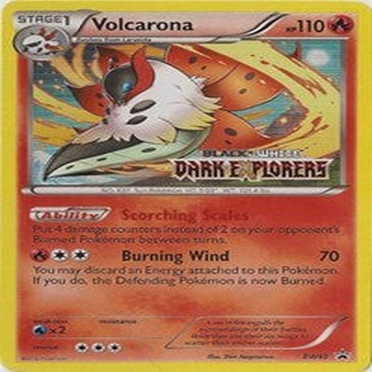 Volcarona - BW40 (Prerelease) [PR - BW40]