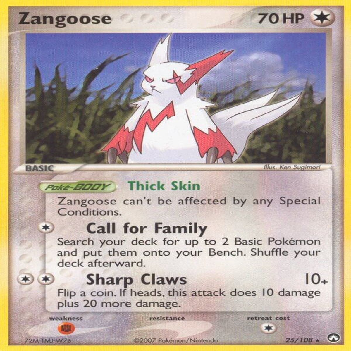 Zangoose [PK - 25/108]