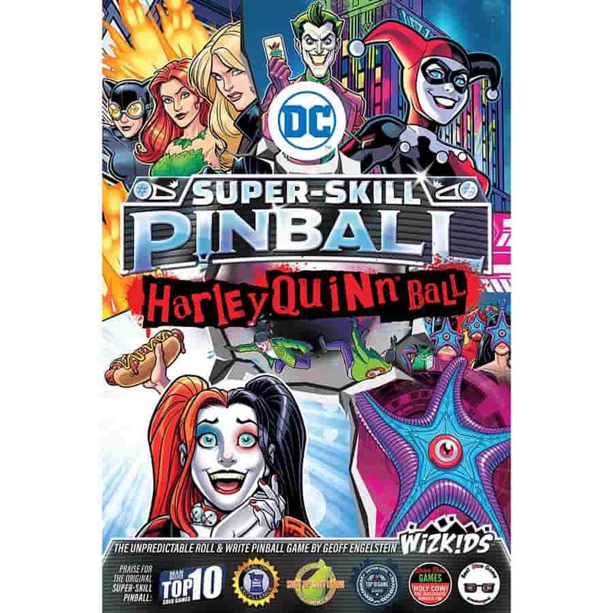 SALE - DC SUPER-SKILL PINBALL: HARLEY QUINN BALL