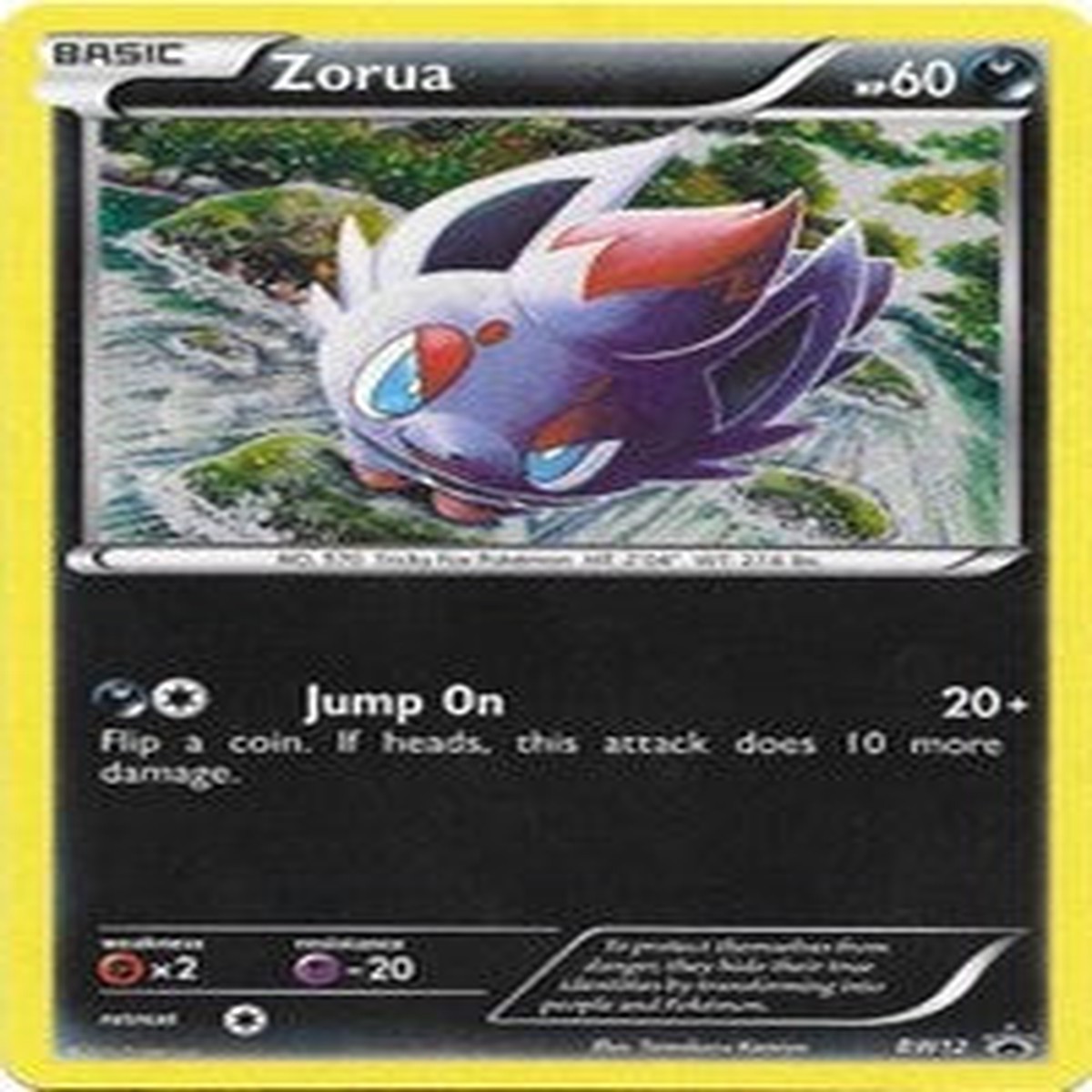 Zorua - BW12 [PR - BW12]