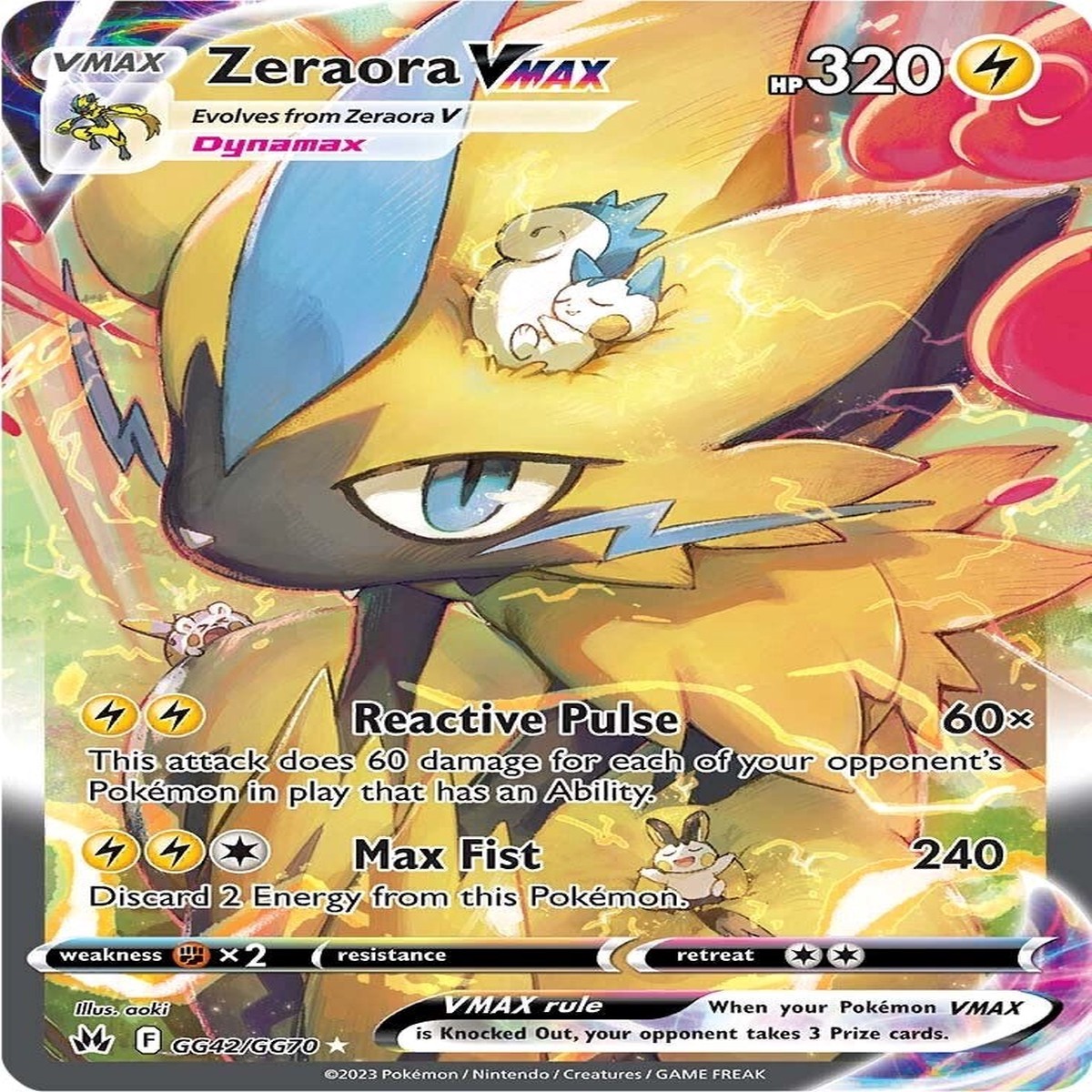 Zeraora VMAX [CRZ:GG - GG42/GG70]
