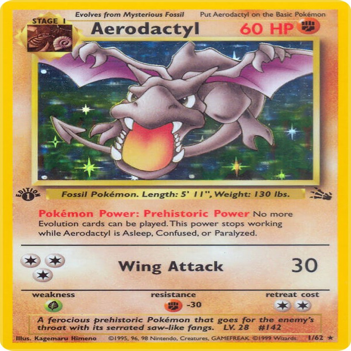 Aerodactyl (1) [FO - 01/62]