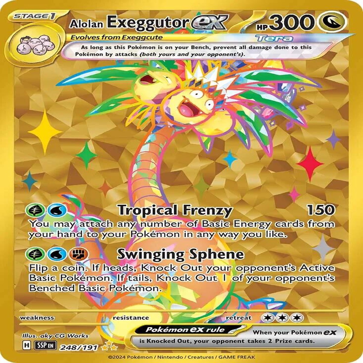 Alolan Exeggutor ex - 248/191 [SSP - 248/191]